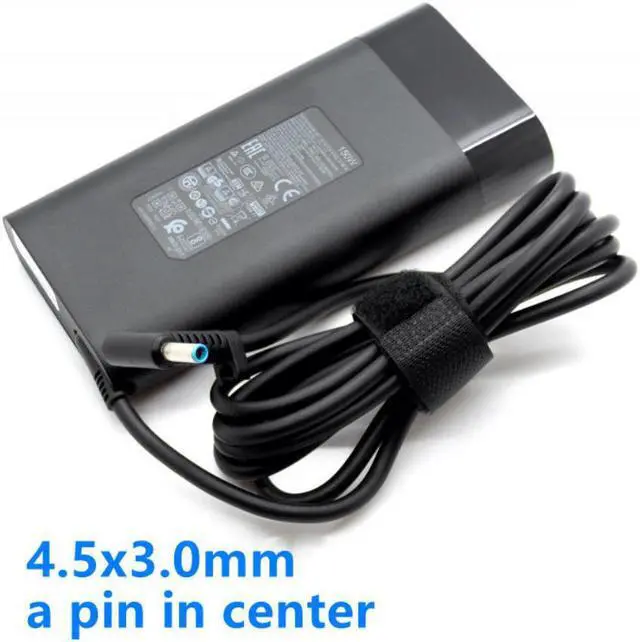 Alt view image 2 of 2 - 19.5V 7.7A 150W 4.5x3.0mm TPN-DA09 917649-850 AC Adapter For HP ZBOOK 15 G3 G4 OMEN 15-AX000 Laptop Power Supply Charger