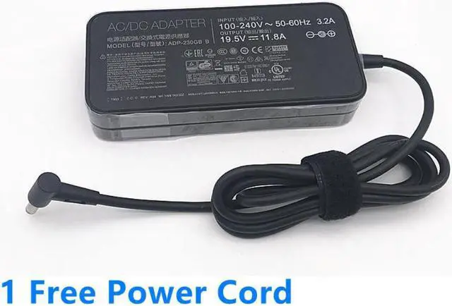 Alt view image 2 of 2 - ADP-230GB B 19.5V 11.8A 230W 6.0x3.7mm AC Adapter For ASUS GL504 GL503 GL702 GL703 G704 GX701GW 501V Laptop Power Supply