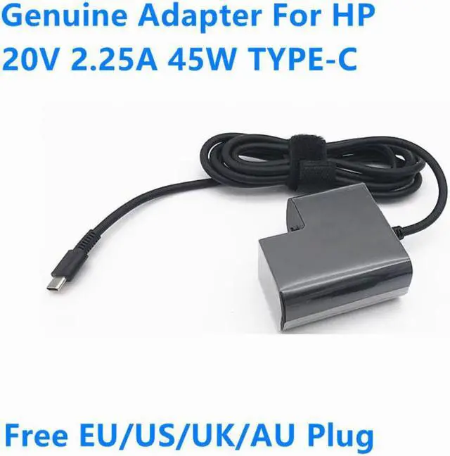 Main image of 20V 2.25A 45W TPN-DA07 TPN-LA06 Power Supply AC Adapter For HP Spectre 13 Elite X2 1012 G1 ADP-45VE BA Laptop Charger