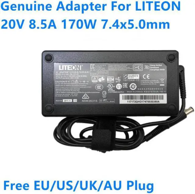 Main image of 20V 8.5A 7.4x5.0mm PA-1171-72 170W Power Supply AC Adapter For LITEON Laptop Charger