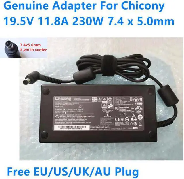 Main image of Chicony A12-230P1A 19.5V 11.8A 230W A230A004L AC Adapter For MSI GE73VR GT72S GE63VR GT72VR Laptop Power Supply Charger