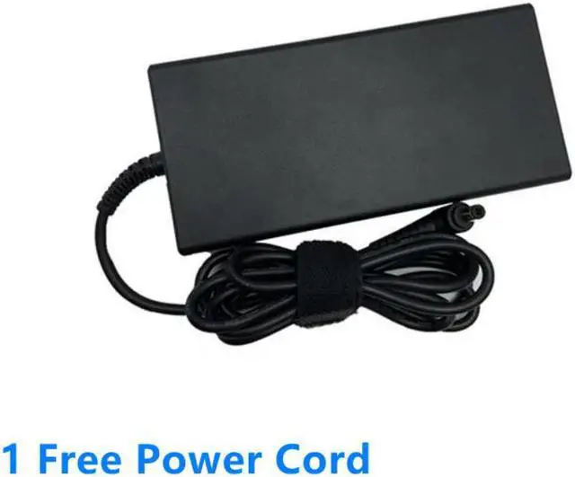 Alt view image 2 of 2 - 20V 9A 180W 5.5x2.5mm DELTA ADP-180TB H Thin AC Adapter For MSI GS66 STEALTH 10SE-044 GF65 Laptop Power Supply Charger
