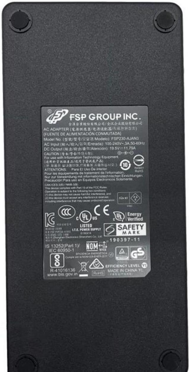 FSP FSP230-AJAN3 AC Adapter 19.5V 11.79A 230W For GALLERIA