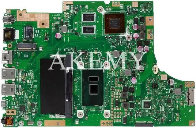 Alt view image 2 of 2 - AKEMY TP501UB Laptop Motherboard For ASUS VivoBook Flip TP501U TP501UB TP501UQ Mainboard 100% test Ok 4GRAM I7-6500U GT940M
