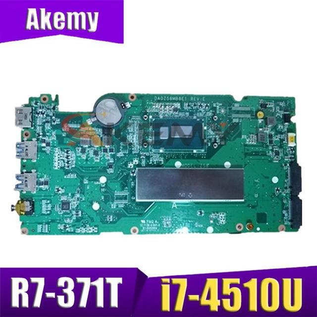 For ACER aspire r13 R7 371T Laptop Motherboard da0zs8mb8e1