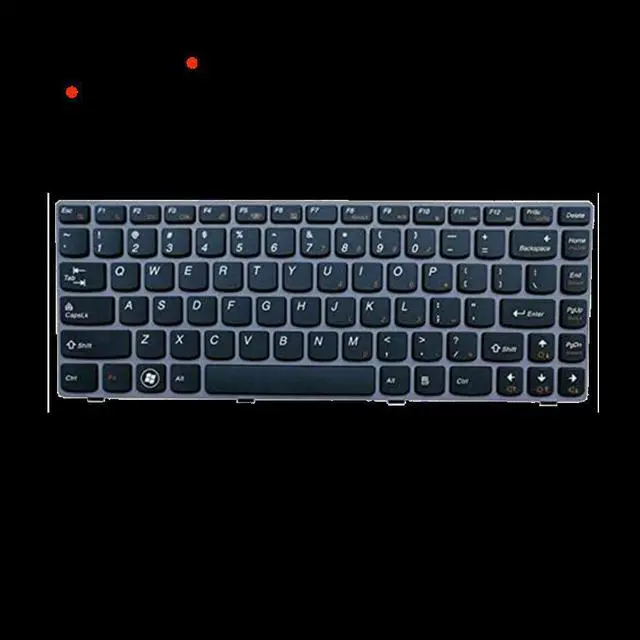 Alt view image 2 of 4 - Factory US for Thinkpad Keyboard for Laptop for Lenovo Z470 Z470AT Z470AX Z470K Z475 Z370 Z470AM Z470G Z375