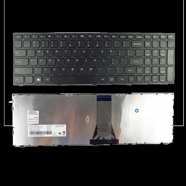 Alt view image 4 of 4 - US for Thinkpad Keyboard for Laptop Clevo Dns for Lenovo G50 Z50 B50-30 B50-80 G50-70AT B50-70 Z70-80 G50-70