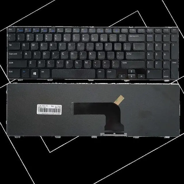 Alt view image 4 of 4 - for Dell Notebook Keyboard Inspiron 15R 3521 3537 5421 5521 5537 5535 15-3521 15V-1316 Replacement Dns Cheap Packard Bell US