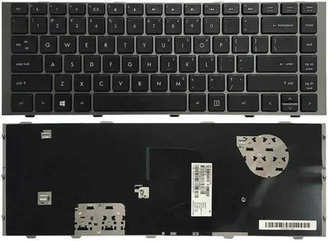 Main image of Laptop Replacement Keyboard Fit HP ProBook 4440S 4441S 4445S 4446S 839398-001 701282-001 US Layout with Frame