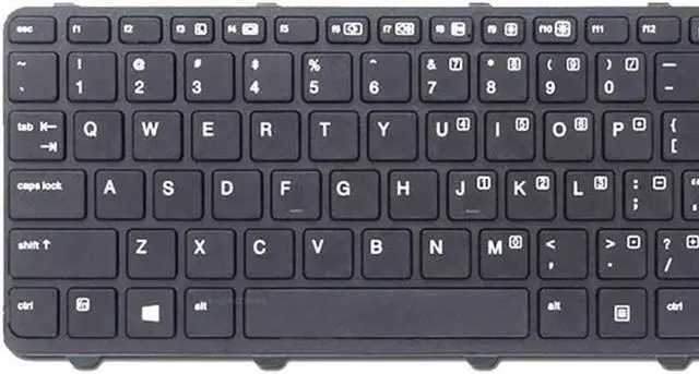 Alt view image 3 of 4 - PANSI Replacement Keyboard without Frame for HP ProBook 430 G1 Series Black US Layout
