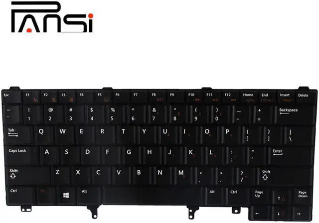 Alt view image 2 of 4 - US Layout Replacement Keyboard Without Backlit Compatible with Dell Latitude E5420 E5430 E6220 E6320 E6330 E6420 E6430 E6440