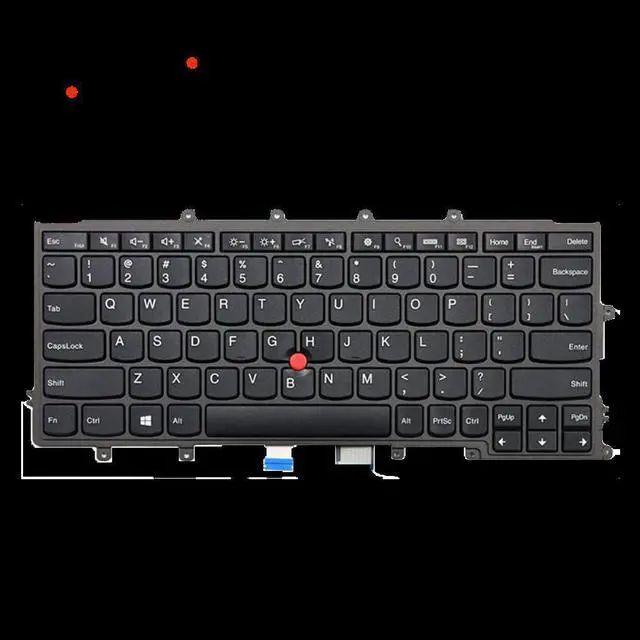 Alt view image 2 of 4 - US for Thinkpad Keyboard Dns Clevo Intelbras for Lenovo X230S X240S X250 X260 01AV500 01AV540 04X0177 04X0215