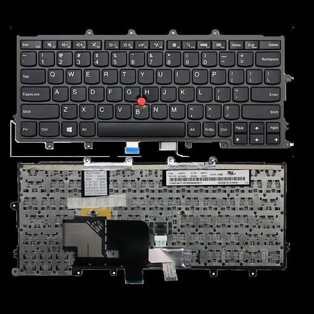 Alt view image 4 of 4 - US for Thinkpad Keyboard Dns Clevo Intelbras for Lenovo X230S X240S X250 X260 01AV500 01AV540 04X0177 04X0215