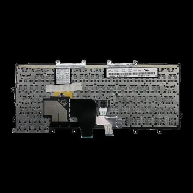 Alt view image 3 of 4 - US for Thinkpad Keyboard Dns Clevo Intelbras for Lenovo X230S X240S X250 X260 01AV500 01AV540 04X0177 04X0215