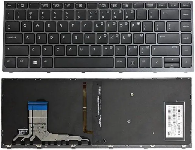 Alt view image 3 of 4 - PANSI Replacement US Keyboard for HP Compatible FOR HP ZBook Studio G3 Mobile 841681-001 with Backlit Pointer