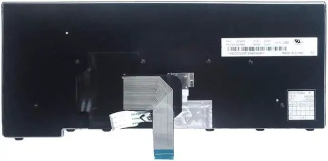 Main image of Keyboard Replacement with Frame for Lenovo ThinkPad E431 L440 L450 L460 L470 T440S T431S T440P T450S T460 E440 Laptop US Black