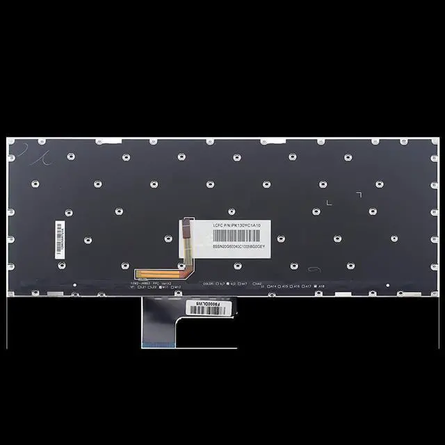 Alt view image 3 of 4 - Factory US for Thinkpad Backlit Keyboard for Laptop Clevo Dns Intelbras for Lenovo 700-14ISK E31-70 Yoga 2 13 U31-70 20344