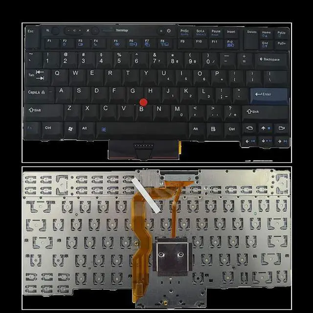 Alt view image 4 of 4 - US for Lenovo Thinkpad Keyboard Clevo Dns T400S T410S T410i T420S X220 X220T T510 W510 W500 T520 W520 45N2071 45N2141 45N2211