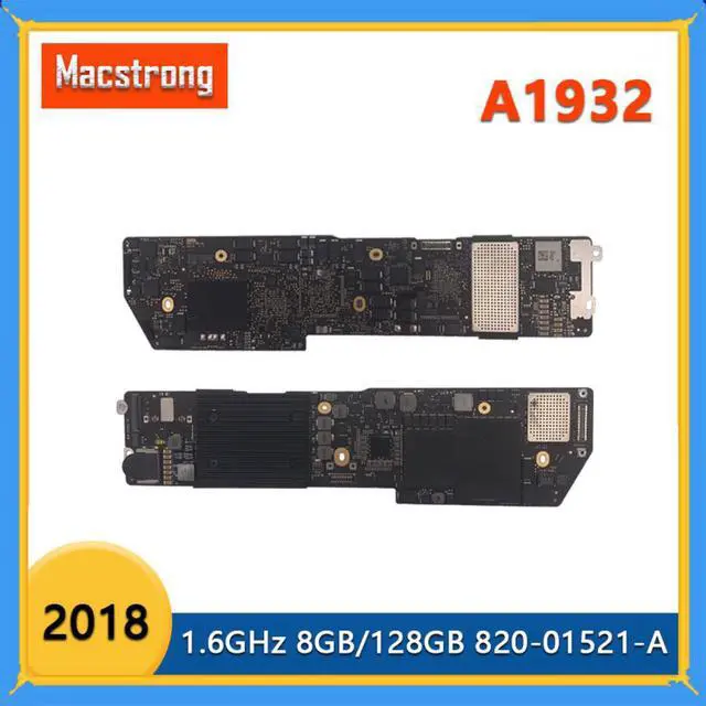 Alt view image 3 of 4 - A1932 Logic Board 820-01521-A for Macbook Air 13.3 A1932 Motherboard 2018 1.6 GHz 8GB 128GB With Touch ID