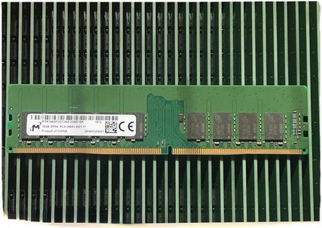 Main image of RAM MTA18ASF2G72AZ-2G6D1ZK 16G 2RX8 PC4-2666V ECC server memory
