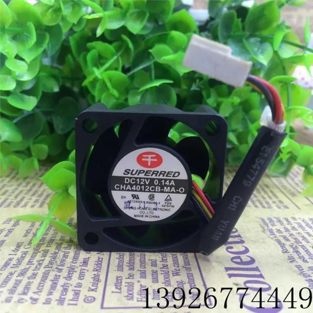 Main image of For Benny 4020 4cm Server Fan 12V 0.14A CHA4012CB-MA-O Double Ball