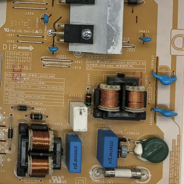 Alt view image 3 of 4 - BN44-00807K Power Supply Board for SAMSUNG L55S6R_MSM PSLF201S09A ... etc. TV Board Professional TV Accessories