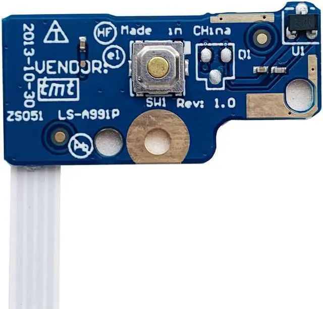 Alt view image 2 of 3 - Power Button Board For Hp Pavilion 15-R 15-S ZS051 LS-A991P 749650-001 Switch Board With Cable