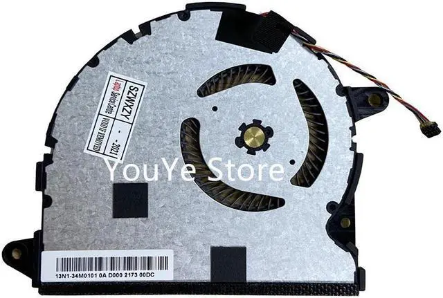 Alt view image 3 of 3 - For ASUS Zenbook UX330 UX330U UX330UA U3000U CPU Cooling Fan Cooler CPU Fan NC55C01-16B17 13NB0CW0P01011 13N1-34M0101