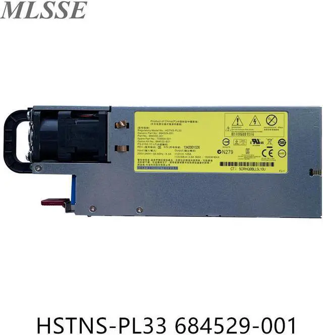 Main image of For HP DL580 G8 1500W server power supply HSTNS-PL33 684529-001 704604-001 684532-B21 684532-B21704604-001 Fast ship
