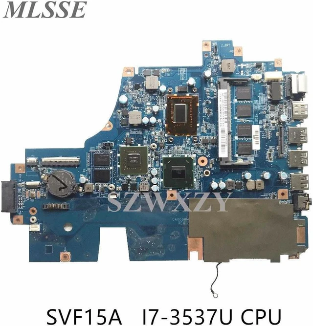 Main image of For SONY SVF15A Series Laptop Motherboard With I7-3537u A1946147A DA0GD6MB8E0 DDR3 4GB RAM 100% Tested Fast ship