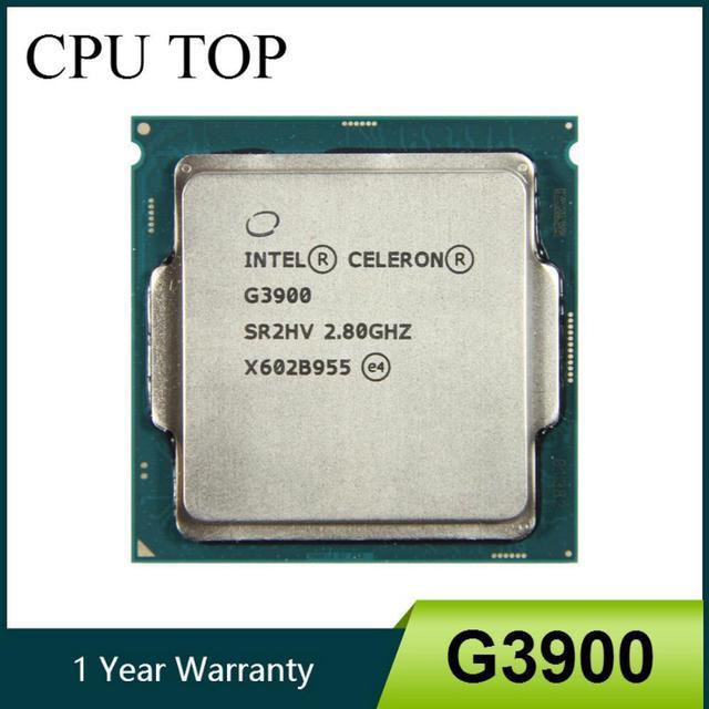 Intel Celeron G3900 2.8GHz 2M Cache Dual-Core CPU Processor SR2HV