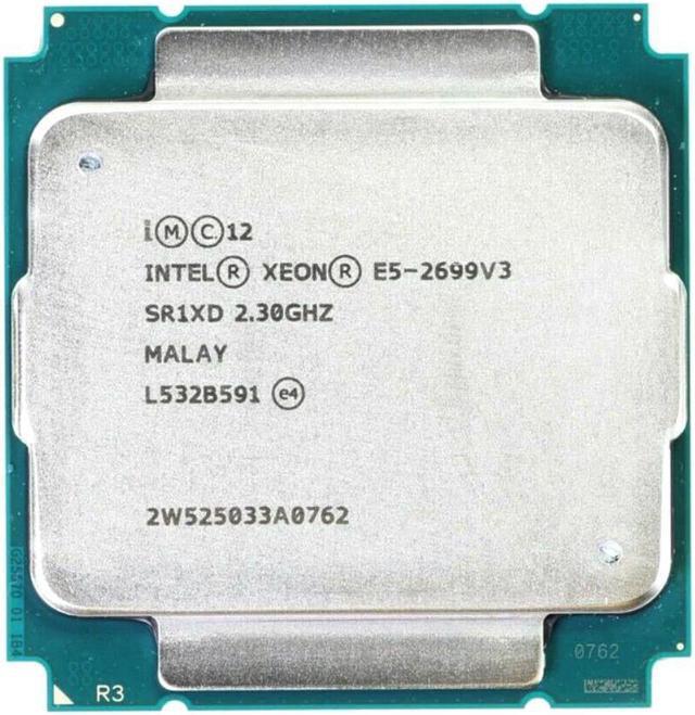 Intel Xeon E5-2699 v3 E5 2699v3 E5 2699 v3 2.3 GHz 18-Core 36