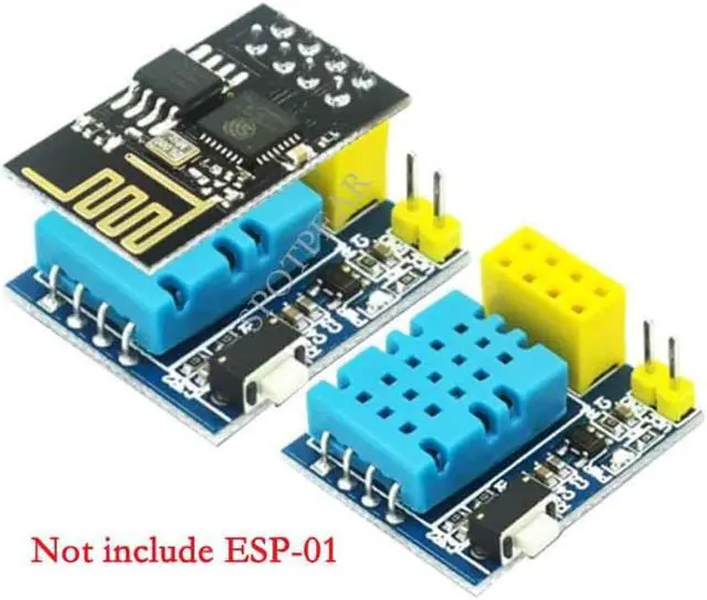 Alt view image 5 of 5 - ESP DHT11 Temperature and Humidity sensor Module for WiFi Wireless Transceiver Module ESP-01 ESP-01S