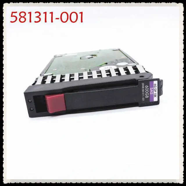 Main image of In box   581311-001  599476-003 600G 10K SAS 2.5    Need more angles photos, please contact me