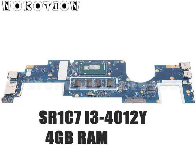 Alt view image 4 of 6 - For Lenovo YOGA 2 11 Laptop Motherboard 5B20G04871 AIUU3 NM-A341 SR1C7 I3-4012Y CPU 4GB RAM