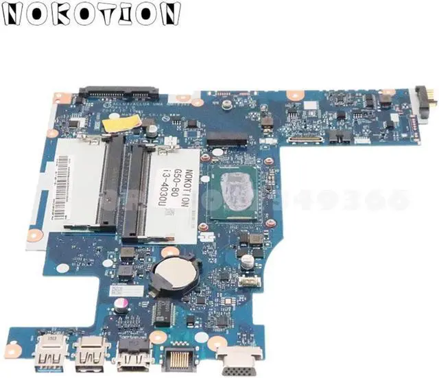 Alt view image 5 of 6 - 5B20H54323 ACLU3 ACLU4 NM-A362 MAIN BOARD For Lenovo IdeaPad G50-80 Laptop Motherboard I3-4030U CPU DDR3L