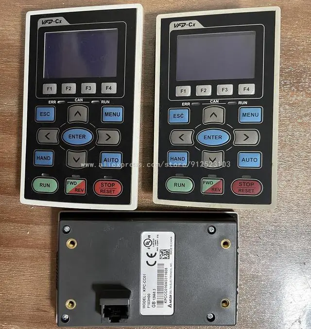 Main image of KPC-CC01 Delta Inverter operation panel  Single three-phase fan pump VFD-C Universal C2000 CP2000 series keyboard