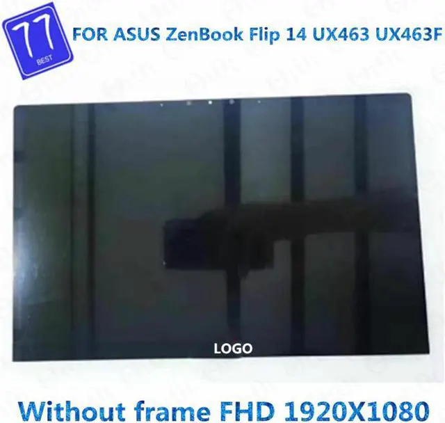 Main image of FOR ASUS ZenBook Flip 14 UX463 UX463F UX463FA UX463FL FHD 1080P LCD screen with touch glass display assembly 14 inch