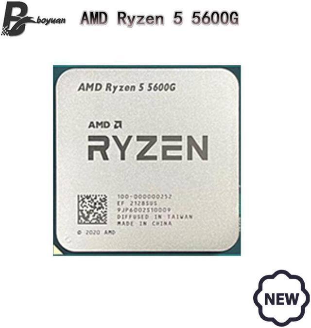 AMD Ryzen 5 5600G R5 5600G 3.9GHz Six-Core Twelve-Thread 65W L3
