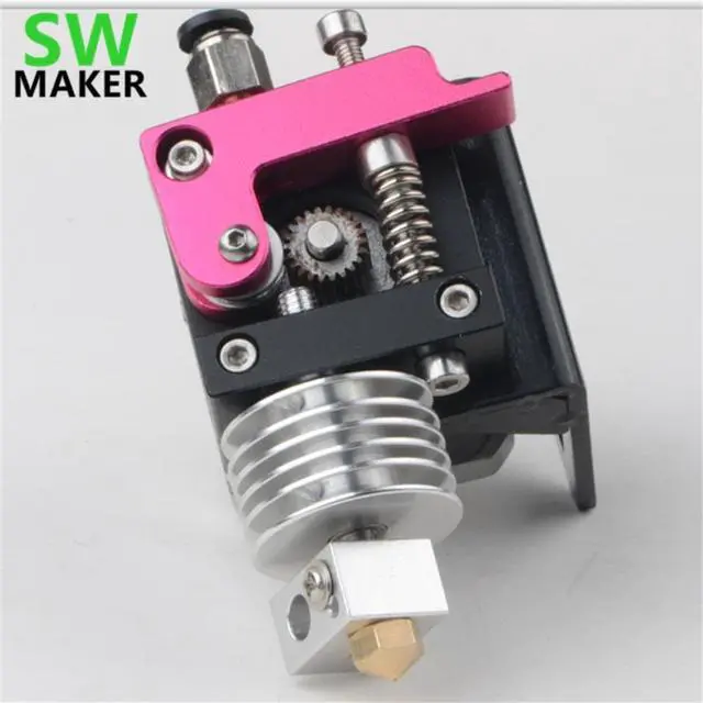 Main image of Reprap 3D Printer MK10 extruder full kit Nema 17 stepper motor for 1.75mm direct metal extruder (no motor)