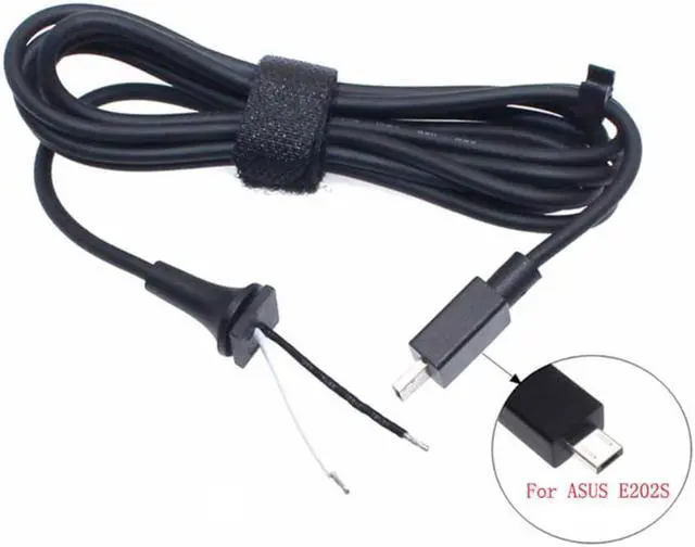 Main image of 1pc DC Power Charger Cable Cord for Small square Port 6PIN 19V 1.75A 33W ASUS EBOOK E202S TP200S E200H X205TA  X205  C202P C100P