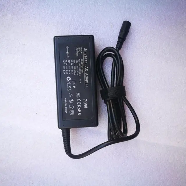 Alt view image 2 of 2 - Universal AC Power Adapter Supply Charger 70W 15V 4.67A 16V 4.38A 18.5A 3.8A 19V 3.6A 19.5V 3.5A 20V 3.5A 13 DC Connectors