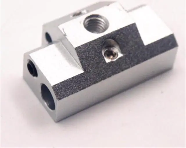 Main image of Dual Extrusion Cyclops plus upgrade heater block Multi Color Cyclops 2 In 1 Out Aluminium Heater Block Fast Ship