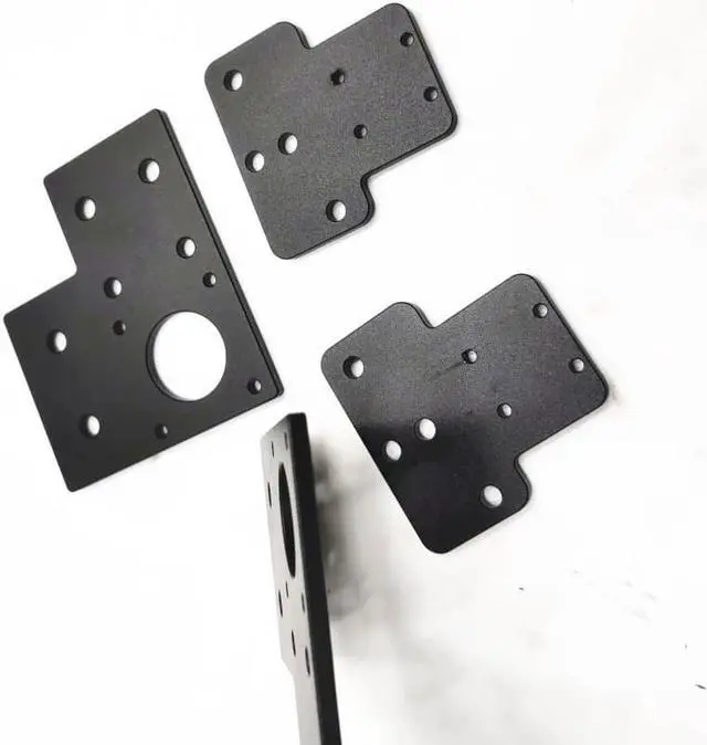 Alt view image 2 of 3 - V-Core 3.0 3D printer Plate Set XY Motor Mount Idler Corner Mount  XY Axis Joiner plate