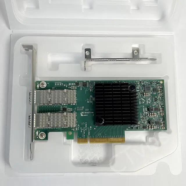 Alt view image 4 of 4 - CX4121A Mellanox MCX4121A-ACAT ConnectX-4 25Gigabit Ethernet Card PCI-E 3.0