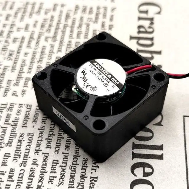 Alt view image 3 of 3 - AD0312LB-D50 3015 12V 0.07A 3cm double ball cooling fan