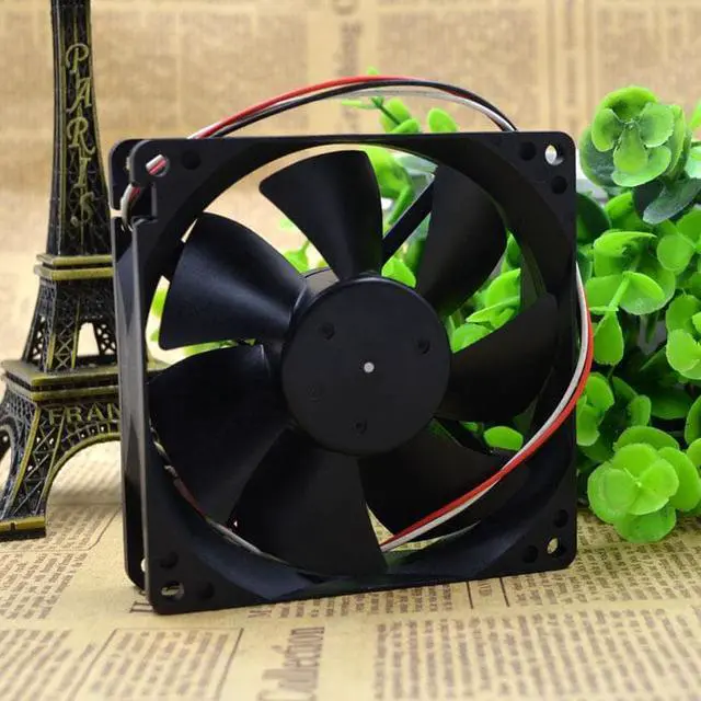 Alt view image 2 of 3 - L34880-58  12V 0.27A 9025 9CM 3-wire cooling fan