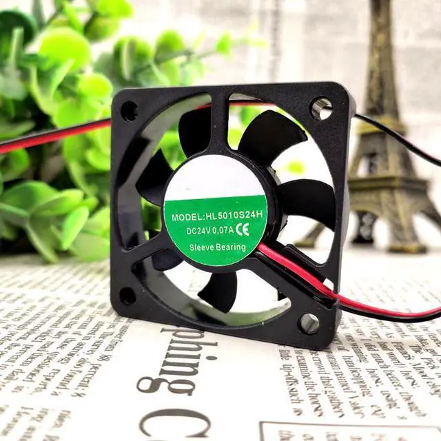 Main image of HL5010S24H 5010 24V 0.07A 5 cm DC fan 2-wire cooling fan