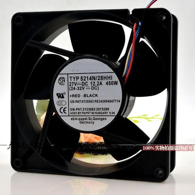 Main image of TYP 5214N 28HHI 27V 12738 temperature control fan inverter fan DC fan