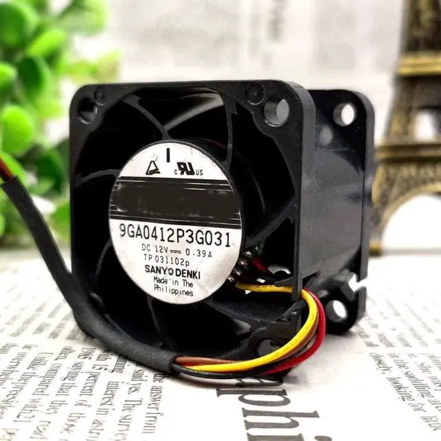 Main image of 9GA0412P3G031 4028 4CM 12V0.39A 4-wire PWM violent cooling fan